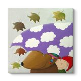 Sonbahar Bebek Odası Tablosu 40 x 40