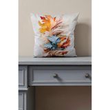 Sonbahar Esintisi Dijital Baskılı Kırlent Kılıfı - 40x40 cm