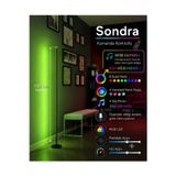 Sondra -Sese ve Müziğe Duyarlı - Kumandalı -Oda Aydınlatma Sistemi Full Rgb- Çok Özellik 150 cm