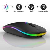 Sonex A2N RGB Kablosuz Bluetooth Lazer Mouse siyah