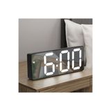 SONEX Dijital Masa Saati – Alarm Erteleme, Gece Modu ve Ses Kontrollü Akıllı LED Saat