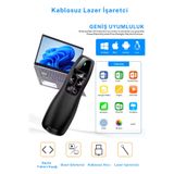 Sonex K400 2.4Ghz Usb Kablosuz Sunum Kumandası – Lazer Pointer, Powerpoint Uzaktan Kumanda