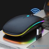 Sonex Kablosuz Bluetooth Lazer Mouse 1000 DPI Ev Ofis Kullanımı İçin Şarj Edilebilir - Siyah