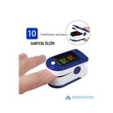 SONEX Parmak Tipi Pulse Oksimetre Nabız ve Oksijen Ölçer OLED Ekranlı