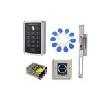 SONEX RFID Şifreli Kapı Kilidi El Sensörlü Set – Temassız Kartlı Geçiş Sistemi