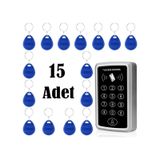 Sonex Rfid Şifreli Kapı Kilidi Geçiş Sistemi + 15 Tag