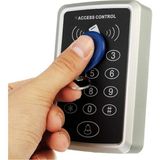 Sonex RFID Şifreli Kapı Kilidi & Kartlı Geçiş Kontrol Sistemi Siyah 120x78x20 mm Boyutlarında