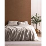Songe Family Size%100 Pamuk Chambre Nevresim Takımı - Taş