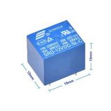 Songle 250V 10A SRD-12VDC-SL-C 12V Dc Röle 5 Pin Pcb Montaj Tip 220V No Nc Güç Rölesi