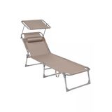 SONGMICS GCB192K01 şezlong, katlanabilir, 193 x 53 x 29 cm, taşıma kapasitesi 150 kg,