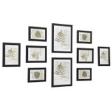 Songmics Resim Çerçevesi Seti 10'lu, 20 x 25 cm Boyutunda 2 Fotoğraf, 13 x 18 cm Boyutunda 4 Fotoğraf, 10 x 15 cm Boyutunda 4 Fotoğraf, Siyah
