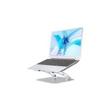 Sonia SN-F308 Notebook Bilgisayar Standı, Gümüş, Katlanabilir Tasarım, Ayarlanabilir Yükseklik, Laptop Standı