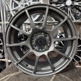 Sonic 15 inç 4x100 Sparco Clio İ20 Getz Uyumlu Gun Metal Jant Modeli (4 Adet)