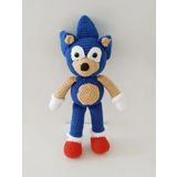 Sonic Amigurumi Organik Oyuncak