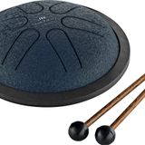 Sonic Energy Çelik Dil Davul - Binbaşı Mini Tank Davul - Meditasyon, Yoga, Çocuklar için Paslanmaz Çelik Enstrüman - Tokmaklar ve çanta dahil (MSTD2NB)