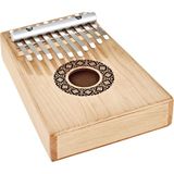 Sonic Energy Kalimba – 10 tonlu başparmak piyanosu, C-majör – Akçaağaçtan parmak piyanosu, akçaağaç, akçaağaç, akort çekici, kumaş çanta, parlatma bezi, kılıf (KL1009H)
