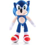 Sonic Mavi Sonic Boom Arkadaşları Büyük Boy Kirpi Sonic Figür Peluş Oyuncak - Renkli