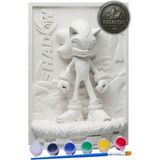 Sonic-Shadow Figürü 3D Taş Eğlenceli Boyama Etkinliği