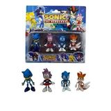 Sonic Tails Metal Sonik Amy Rose Oyuncak Karakter Seti 4lü