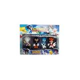 Sonic Tails Silver Sonic Shadow Gölge Sonik Karakter Seti 4lü
