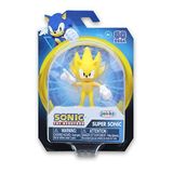 Sonic The Hedgehog Aksiyon Figürü 2.5 İnç Süper Sonic Koleksiyon Oyuncak