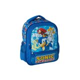 Sonic The Hedgehog Okul Çantası, Mavi, 38x13x32,5 cm