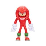 Sonic The Hedgehog Sonic 3 Film Aksiyon Figürleri 5 İnç Knuckles Koleksiyoncu Oyuncak Figürü, Erkek Kızlar için Yüksek Mafsallı - Resmi Lisanslı 3 Film Ürünü