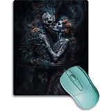 Sonic Touch Karanlık Kuru Kafa Çift Kaydırmaz Gaming Oyuncu Dikişsiz Siyah Mouse Pad/ped 17X21CM