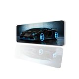 Sonic Touch SonicTouch Tron Yarış Arabası Temalı Kaymaz Gaming Oyuncu Masaüstü Dikişsiz Siyah Klavye Mouse Pad 3