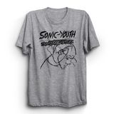 Sonic Youth, Confusion is Sx, Rock Metal Müzik Grubu Baskılı, Unisex,%100 Pamuk Tişört L Gri