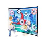 Sonictouch Hedefe Atma Futbol Kalesi Çocuk Top Skor Oyun Matı Katlanabilir Yıkanabilir 100X140CM