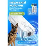 Sonik Ultrasonik Köpek Kovucu, 10m'den Anında Etkili. Uyarır Caydırır Uzaklaştırır