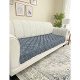 Şönil Bohem Kaymaz Koltuk Örtüsü 90X210 cm | 3 Kişilik Kanepe, Çekyat Örtüsü - 90 x 210 cm - Antrasit