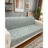 Şönil Bohem Sakallı Kaymaz Koltuk Örtüsü 180X220 cm | 3 Kişilik Kanepe, Çekyat Örtüsü - 175 x 215 cm - Gri