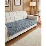 Şönil Bohem Sakallı Kaymaz Koltuk Örtüsü 90X210 cm | 3 Kişilik Kanepe, Çekyat Örtüsü - 90 x 210 cm - Antrasit