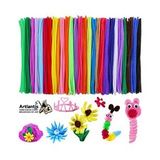 Şönil Renkli 30 Cm 50li 1 Paket Artlantis 30 Cm Renkli Tüylü Tel 50 Li 1 Paket