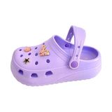 Sonimix Cross Kadın Terlik Tam Ortopedik Hastane Aşçı Hemşire Doktor Terliği Günlük Terlik - Açık Lila