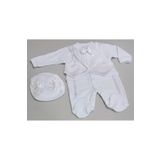 Sönmez Baby DAMATLIK TULUM VE ŞAPKASI LÜX İKİLİ ERKEK BEBE TAKIMI