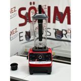 Sönmez Kırmızı Silver Crest Bar Blender Endüstriyel Buz Kırıcı