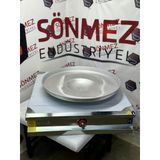 Sonmez Paslanmaz Tantuni Ocagi 100*100 Cm Tepsi Dahil -Dogalgaz Ce