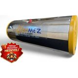 Sönmez Solar (225 Litre) Çift Cidarlı Krom Güneş Enerjisi Basınçlı Boyleri Yatık Sıcak Su Deposu