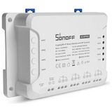 Sonoff 4CHR3 PRO 4 Kanallı Akıllı Ev Rölesi Uzaktan Kumanda Edilebilir 4 Gang Modeli