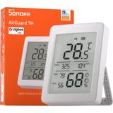 Sonoff Airguard LCD Ekranlı Zigbee Akıllı Sıcaklık ve Nem Sensörü | SNZB-02DR2
