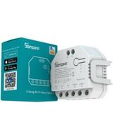 Sonoff Dualr3 Wifi Anahtar Arkası Röle Modülü | Alexa , Google | Iki Çıkışlı | Kum.edile