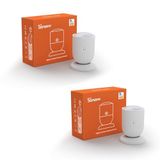 SONOFF Zigbee İnsan Varlık Sensörü, SNZB-06P Zigbee Akıllı Hareket Dedektörü, 5.8GHZ cmWave Radarlı, ZigBee Köprüsü Gerektirir (2'li Paket)