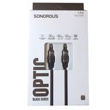 Sonorous Black Series Fiber Optik Kablo 3 Metre