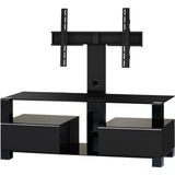Sonorous Mood Serisi Md 8135 133 cm Siyah Askılı Gizli Tekerlekli Tv Sehpası 60 Inç