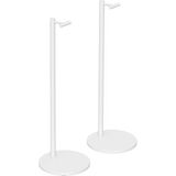 Sonos Era 300 Hoparlör Stand Seti, Zemin Hoparlör Stand Seti, Uyumlu Metal Gövde, Şık Tasarım, Kolay Kurulum - Çift - Beyaz