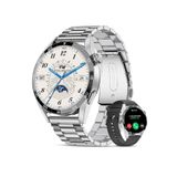 SONREİR Yeni Spor Watch Gümüş Klasik Erkek Akıllı Saat Arama Yapan Nfc Android&ios Iphone Huawei Uyumlu 8