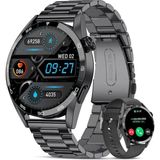 Sonreir Yeni Spor Watch Siyah Klasik Erkek Akıllı Saat Amoled Ekran Sesli Görüşmeli Iphone Huawei Uyumlu 8,9,10 GT3 PRO
